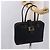 Borsa a Mano GUCCI Canvas Nero Oro Auth 184433 D'oro - vista 25
