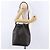 Céline CELINE Macadam Canvas Schultertasche PVC Schwarz Gold Auth 181639V Golden - Ansicht 27