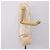 Borsa a tracolla CHANEL Matelasse con catena in pelle d'agnello Ivory Gold CC Auth bs35037 D'oro Crudo - vista 25