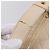 Borsa a tracolla CHANEL Matelasse con catena in pelle d'agnello Ivory Gold CC Auth bs35037 D'oro Crudo - vista 7
