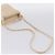 Borsa a tracolla CHANEL Matelasse con catena in pelle d'agnello Ivory Gold CC Auth bs35037 D'oro Crudo - vista 9