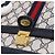 Borsa a tracolla GUCCI GG Supreme Sherry Line PVC Navy Gold Auth INZ082 D'oro Blu navy - vista 18