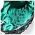 Bolsa de Ombro com Corrente PRADA Satin Green Auth 127567 Verde - vista 19