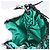 Bolsa de Ombro com Corrente PRADA Satin Green Auth 127567 Verde - vista 20