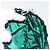 Bolsa de Ombro com Corrente PRADA Satin Green Auth 127567 Verde - vista 21