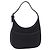 Coach Schultertasche Nylon Black Silver Auth ar14243 Schwarz Silber