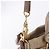 Borsa a mano Miu Miu Vitellolux 2way Beige Gold Auth 204328V Argento - vista 18