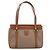 Céline CELINE Macadam Canvas Tote Bag PVC Beige Gold Auth 204866A Golden - Ansicht 2