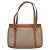 Céline CELINE Macadam Canvas Tote Bag PVC Beige Gold Auth 204866A Golden - Ansicht 3