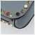 Borsa a tracolla VALENTINO Studs in pelle azzurro oro Auth LN123 D'oro Blu chiaro - vista 20