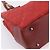 Borsa a mano GUCCI GG Canvas Bamboo Rossa Argento 112526 Auth 204886 Rosso - vista 13