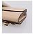 Chloé Cartera Chloe Alphabet Trifold de cuero rosa tono dorado Auth BA15602 - vista 10