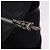 Borsa Tote Chrome Hearts Pelle Nera Auth 204170V Nero - vista 32