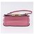 Borsa a tracolla Miu Miu Madras Chain in pelle rosa tono oro Auth ka6212 - vista 13