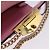 Borsa a tracolla Miu Miu Madras Chain in pelle rosa tono oro Auth ka6212 - vista 21