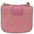 Borsa a tracolla Miu Miu Madras Chain in pelle rosa tono oro Auth ka6212 - vista 3