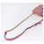 Borsa a tracolla Miu Miu Madras Chain in pelle rosa tono oro Auth ka6212 - vista 8