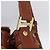MCM Vicetos Logogram Schultertasche PVC Leather Brown Gold Auth 204094 Braun Golden - Ansicht 16