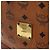 MCM Vicetos Logogram Schultertasche PVC Leather Brown Gold Auth 204094 Braun Golden - Ansicht 18