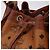 MCM Vicetos Logogram Schultertasche PVC Leather Brown Gold Auth 204094 Braun Golden - Ansicht 20