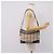 BURBERRY Nova Check Schultertasche Canvas Beige Silver Auth 203707 Silber - Ansicht 23