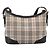 BURBERRY Nova Check Schultertasche Canvas Beige Silver Auth 203707 Silber - Ansicht 3