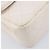 Borsa CHANEL Matelasse Double Flap Chain Bag Lamb Skin White Gold CC Auth 201534 Bianco D'oro - vista 14