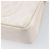 Borsa CHANEL Matelasse Double Flap Chain Bag Lamb Skin White Gold CC Auth 201534 Bianco D'oro - vista 15