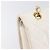 Borsa CHANEL Matelasse Double Flap Chain Bag Lamb Skin White Gold CC Auth 201534 Bianco D'oro - vista 17