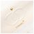 Borsa CHANEL Matelasse Double Flap Chain Bag Lamb Skin White Gold CC Auth 201534 Bianco D'oro - vista 23