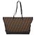 FENDI Zucca Canvas Tote Bag Schwarz Braun Auth 204873 - Ansicht 3