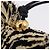 LOEWE Ciondolo Borsa Motif Zebra Pelle Black Beige Auth 167701SAM Nero - vista 16