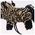 LOEWE Ciondolo Borsa Motif Zebra Pelle Black Beige Auth 167701SAM Nero - vista 4
