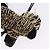 LOEWE Ciondolo Borsa Motif Zebra Pelle Black Beige Auth 167701SAM Nero - vista 6