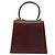 Borsa Salvatore Ferragamo Gancini in pelle 2way Brown Gold Auth LN168 - vista 3