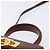 Borsa Salvatore Ferragamo Gancini in pelle 2way Brown Gold Auth LN168 - vista 8