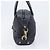 Céline Borsa a mano CELINE in pelle nera e oro Auth am12599V Nero D'oro - vista 4
