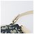Pouch Saddle Christian Dior Trotter Canvas PVC Navy Silver Auth am12667A Argento Blu navy - vista 10
