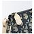Pouch Saddle Christian Dior Trotter Canvas PVC Navy Silver Auth am12667A Argento Blu navy - vista 17