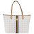 MCM Vicetos Logogram Tote Bag PVC Leather White Auth 205128 Weiß - Ansicht 2
