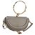 Chloé Chloe Nile Minaudiere Handtasche Leder 2way Beige Gold Auth 203780V Golden