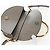 Chloé Chloe Nile Minaudiere Handtasche Leder 2way Beige Gold Auth 203780V Golden - Ansicht 20