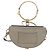 Chloé Chloe Nile Minaudiere Handtasche Leder 2way Beige Gold Auth 203780V Golden - Ansicht 3