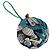Hermès HERMES Petit Ash Bag Charm Silk Blue Auth 203689M Blau