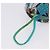 Hermès HERMES Petit Ash Bag Charm Silk Blue Auth 203689M Blau - Ansicht 5