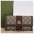 Cartera larga GUCCI GG Supreme PVC Beige Gold Auth 203095M Dorado - vista 23