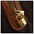 Céline CELINE Macadam Canvas Boston Bag PVC Leather Brown Gold Auth 203442V Braun Golden - Ansicht 18