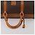 Céline CELINE Macadam Canvas Boston Bag PVC Leather Brown Gold Auth 203442V Braun Golden - Ansicht 7