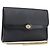 Borsa a tracolla Christian Dior Honeycomb Chain PVC Nero Tono Oro Auth 204705A
