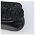 Beauty case arricciato PRADA in pelle nero argento Auth 204606V - vista 10